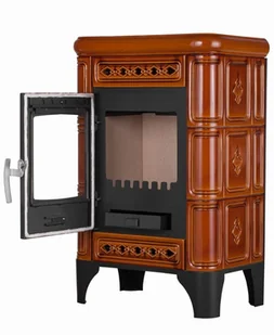 Ekoprojekt 198 TOPGAR Piec kaflowy 5,7kW brąz średnica wylotu spalin 150 mm) spełnia anty-smogowy EkoProjekt 19877503 77503-uniw - Piece wolnostojące - miniaturka - grafika 3