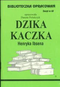 Biblios Biblioteczka Opracowań Dzika kaczka Henryka Ibsena - Danuta Polańczyk - Lektury szkoła podstawowa - miniaturka - grafika 3