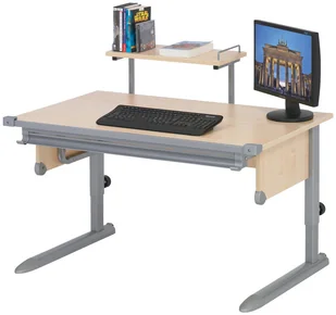 Kettler biurko SCHOOL, niebieski/buk, 6625-242 6625-242 - Biurka dla dzieci - miniaturka - grafika 5