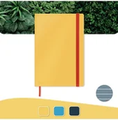 Notesy i bloczki - Leitz Kołonotatnik Cosy, w twardej oprawie, Ciepły żółty 44830019 - miniaturka - grafika 1