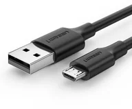 Kable USB - UGREEN Kabel micro USB QC 3.0 2.4A 2m (czarny) - miniaturka - grafika 1