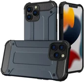 Etui i futerały do telefonów - Hurtel Hybrid Armor pancerne hybrydowe etui pokrowiec iPhone 13 Pro niebieski - miniaturka - grafika 1