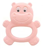 Grzechotki dla dzieci - Nieprzypisany Grzechotka "Hipopotamek" POLE059 - miniaturka - grafika 1