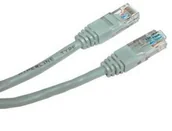 Kable miedziane - No name UTP patchcord Cat.5e RJ45 M-15m nieekranowany krzyżowy szary economy do połączenia 2 PC KB150AXX01 - miniaturka - grafika 1
