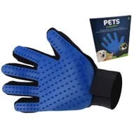 Szczotki i furminatory - Rękawica szczotka do czesania wyczesywania sierści - miniaturka - grafika 1