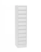 Szafy biurowe - Malow Szafka na laptopy SZNL 4110 z instalacją elektryczną 5524 - miniaturka - grafika 1