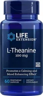 Witaminy i minerały dla sportowców - Life Extension Life Extension L-Teanina 100mg 60 vkaps P34843 - miniaturka - grafika 1