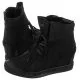 Botki damskie - Carinii Sneakersy Czarne B3519/NS (CI252-b) - miniaturka - grafika 1