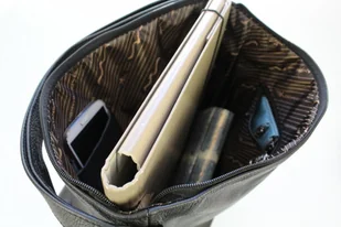 Magre (PL) Praktyczny Plecak Skórzany Torebka 2 w 1 (PL) AMELIA Skóra Naturalna Licowa CZARNY - Torebki damskie Magre (PL) Praktyczny Plecak Skórzany Torebka 2 w 1 (PL) AMELIA Skóra Naturalna Licowa CZARNY - Torebki damskie - miniaturka - grafika 2