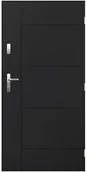 Drzwi zewnętrzne - Drzwi wejściowe PANAMA Antracyt 90 Prawe - miniaturka - grafika 1