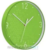 Zegary - Leitz Cichy zegar ścienny Leitz WOW ZIELONY średnica 29 cm - miniaturka - grafika 1