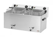 Frytownice gastronomiczne - RedFox Frytownica elektryczna 11 + 11 l trójfazowa FE - 1010 T - miniaturka - grafika 1