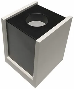 v-tac Oprawa V-TAC GIPS BETON GU10 Natynkowy Kwadrat Biały/Czarny VT-860 - Oprawy, klosze i abażury - miniaturka - grafika 3