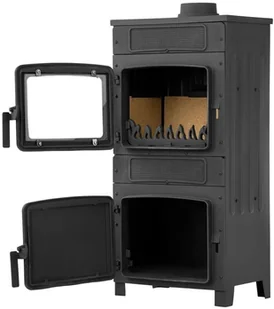 Ekoprojekt 198 TOPGAR Piec stalowo-żeliwny 6,1kW średnica wylotu spalin 120 mm) spełnia anty-smogowy EkoProjekt 19877481 77481-uniw - Piece wolnostojące - miniaturka - grafika 4