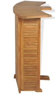 vidaXL Bar ogrodowy, drewno tekowe, 155 x 53 105 cm vidaXL - Pozostałe meble ogrodowe - miniaturka - grafika 8