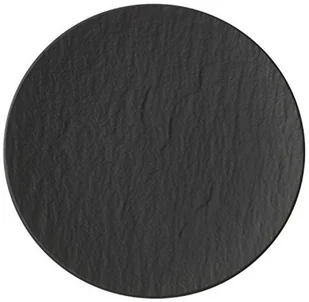 Villeroy Boch Manufacture Rock talerz do chleba, strona wierzchnia naczynia z wysokiej jakości porcelany premium w kolorze szarym, 16 cm, biały, 16 x 16 x 3 cm 10-4239-2660 - Talerze - miniaturka - grafika 2