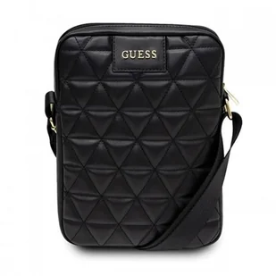 Guess Quilted Tablet Bag - Torba na notebooka / tablet 10" (czarny) - Torby na laptopy - miniaturka - grafika 2