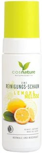 COSNATURE Naturalna pianka oczyszczająca 3 w 1 z cytryną i melisą 150 ml - Pianki do mycia twarzy - miniaturka - grafika 4