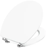 Deski sedesowe - Cornat TELO deska sedesowa, zawiasy ze stali szlachetnej, różne kolory, biały KSTEL00 - miniaturka - grafika 1