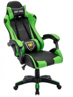 Fotele gamingowe - Zenga.pl EXT Green czarno-zielony - miniaturka - grafika 1