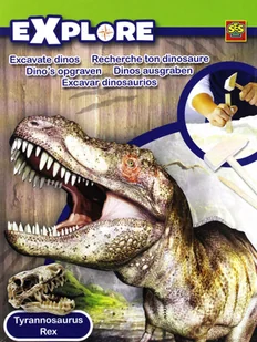 Ses Nederland B.V. Creative Explore Dinozaury zestaw - Mały naukowiec - miniaturka - grafika 3