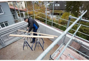 Brennenstuhl Koziołek MB 160 H, kg, metalowy, 1444700 Brennenstuhl - Rusztowania - miniaturka - grafika 3