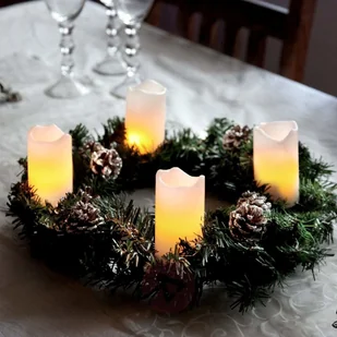 Best Season Zestaw 4-cz- Candle LED - świece z pilotem biały - Świece - miniaturka - grafika 3