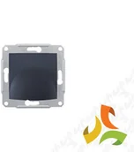 Klawisze i ramki - Schneider Electric SEDNA Wyjście kablowe grafit SDN5500170 SDN5500170/SCH - miniaturka - grafika 1