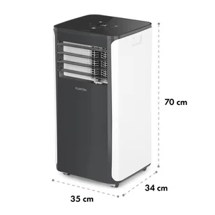 Klarstein Metrobreeze 7 Barcelona przenośny klimatyzator 7000BTU/h 800W ciemnoszary DXJ5- PAC 7000BTU DG - Klimatyzatory - miniaturka - grafika 4
