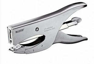Leitz Zszywacz 5549 nożycowy duży - srebrny - Zszywacze tapicerskie - miniaturka - grafika 2