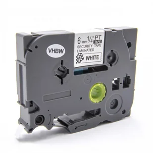 Brother TZ-SE1 / TZe-SE1, 6mm x 8m, czarny druk / biały podkład, bezpieczeństwo, taśma zamiennik - Papier do drukarek Brother TZ-SE1 / TZe-SE1, 6mm x 8m, czarny druk / biały podkład, bezpieczeństwo, taśma zamiennik - Papier do drukarek - miniaturka - grafika 1