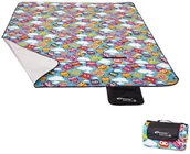 Karimaty - Spokey Picnic Owl koc piknikowy 180x210 cm - miniaturka - grafika 1