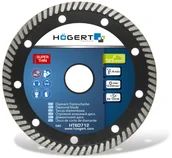 Akcesoria do elektronarzędzi - GTV Tarcza diamentowa 125mm turbo super cienka HOEGERT HT6D712 - miniaturka - grafika 1