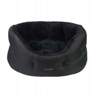 Legowiska dla psów - Ami Play Colosseum Aspen M 57x48x23 cm Czarny - miniaturka - grafika 1
