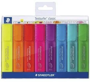 Staedtler Zakreślacz biurowy Classic 8 kolorów - Przybory szkolne - miniaturka - grafika 3