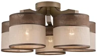 Lampy sufitowe - Lamkur Żyrandol natynkowy ANDREA 5xE27/60W/230V - miniaturka - grafika 1