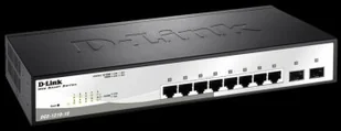 D-Link DGS-1210-10 10port Gbit Smart Switch, 2x SFP - Pozostałe akcesoria sieciowe - miniaturka - grafika 2