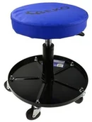 Pozostałe wyposażenie warsztatu - GEKO Stołek warsztatowy obrotowy z półką 1) - miniaturka - grafika 1