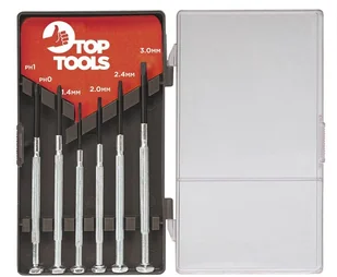 TOPEX WKRĘTAKI PRECYZYJNE 6 SZTUK T 39D193 [6702033] - Śrubokręty - miniaturka - grafika 2