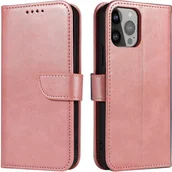 Etui i futerały do telefonów - Hurtel Magnet Case elegancki futerał etui pokrowiec z klapką i funkcją podstawki iPhone 13 Pro Max różowy - miniaturka - grafika 1