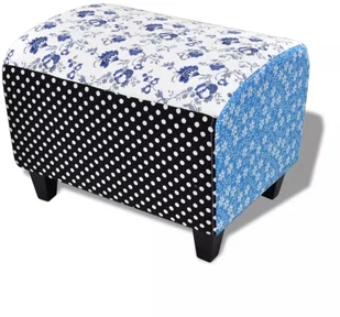 vidaXL Podnóżek Puf Rustykalny styl - Pufy i podnóżki - miniaturka - grafika 4