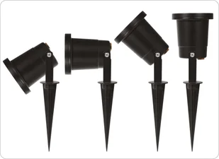 Yato REFLEKTOR OGRODOWY GU10 ZE SZPIKULCEM CZARNY ALUMINIOWY YT-81775 YT-81775 - Lampy ogrodowe - miniaturka - grafika 3