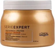 Maski do włosów - LOREAL PROFESSIONNEL LOREAL EXPERT GOLD QUINOA + PROTEIN ABSOLUT REPAIR - MASKA DO WŁOSÓW ZNISZCZONYCH, DO WŁOSÓW CIENKICH 500ML LOR000375 - miniaturka - grafika 1