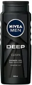 Żele pod prysznic dla mężczyzn - Nivea Men Deep Clean żel pod pod prysznic do ciała twarzy i włosów 500ml 93662-uniw - miniaturka - grafika 1