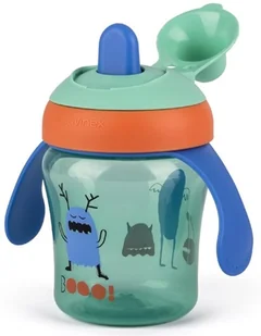 SUAVINEX Suavinex booo niebieską kubek do picia-uczenia się > 4 miesięcy  zielony - Kubki dla dzieci - miniaturka - grafika 2