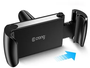 Universal Crong Crong Smart Car Holder Uniwersalny uchwyt samochodowy do telefonu 4"-6,7 czarny) 10_17738 - Uchwyty samochodowe do telefonów - miniaturka - grafika 7