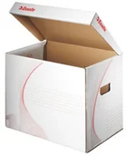 Pudła i kartony archiwizacyjne - Esselte Pudło uniwersalne otwierane od góry białe 128911 - miniaturka - grafika 1