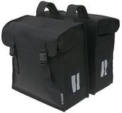 Sakwy rowerowe - Basil Mara XXL torba na 47L koło podwójnie, czarny 17395 - miniaturka - grafika 1