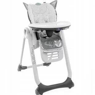 Chicco Polly 2 Start 3w1 krzesełko do karmienia 4 kółka Foxy - Krzesełka do karmienia - miniaturka - grafika 12