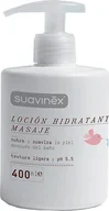 Kremy do twarzy - Baby group SUAVINEX Nawilżająca i zmiękczająca emulsja do masażu 400 ml - miniaturka - grafika 1